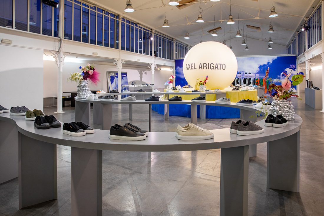 Agence retail design Saïnko décor showroom pop-up