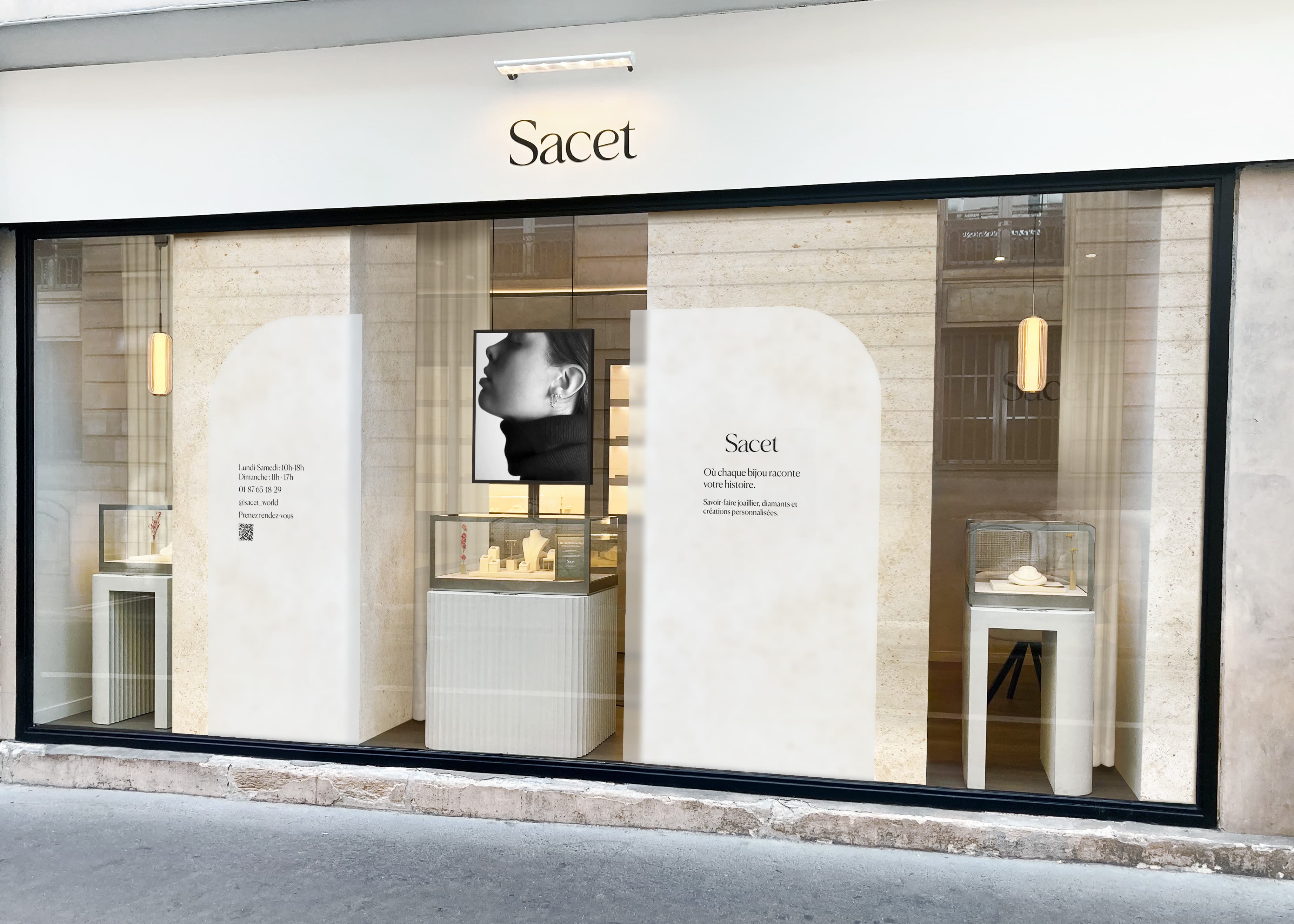 Agence retail design Paris SAINKO pour SACET concept architectural flagship